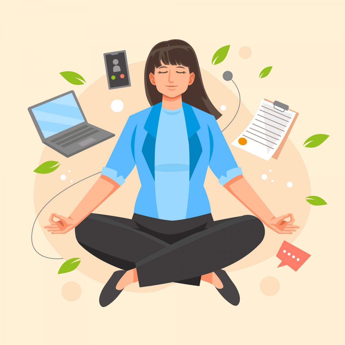Hít thở thật sâu sẽ giúp bạn lấy lại bình tĩnh